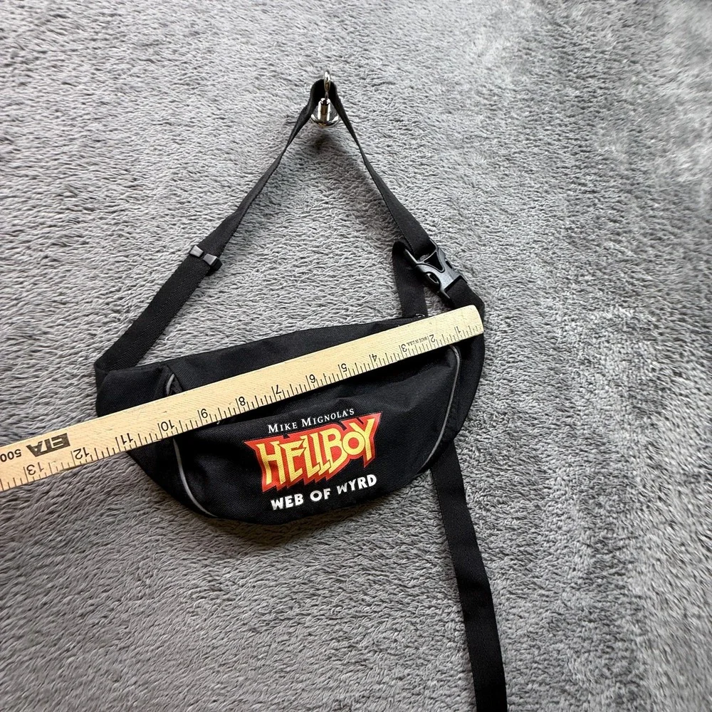 Mike Mignola Hellbody Web of Wyrd Fanny Pack Waist Bag Comic Merch Black NWOT